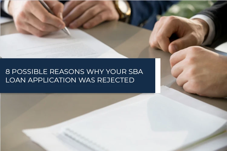 SBA loan application rejected